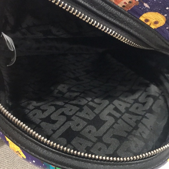DISNEY STAR WARS x Loungefly mini backpack SLIGHT DAMAGE - Picture 4 of 5